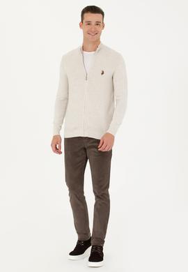 Erkek Vizon Kanvas Pantolon - 50272266384