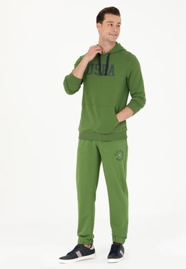 Erkek Yeşil Basic Sweatshirt - 50276087047