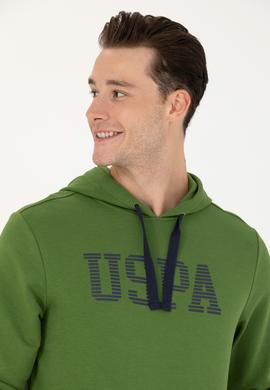 Erkek Yeşil Basic Sweatshirt - 50276087047