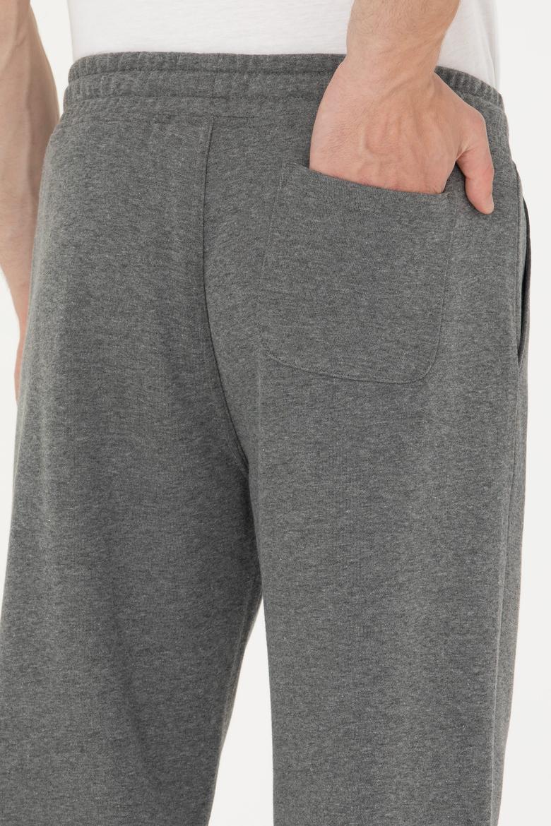 Erkek Antrasit Melanj Eşofman Altı - 50273951090