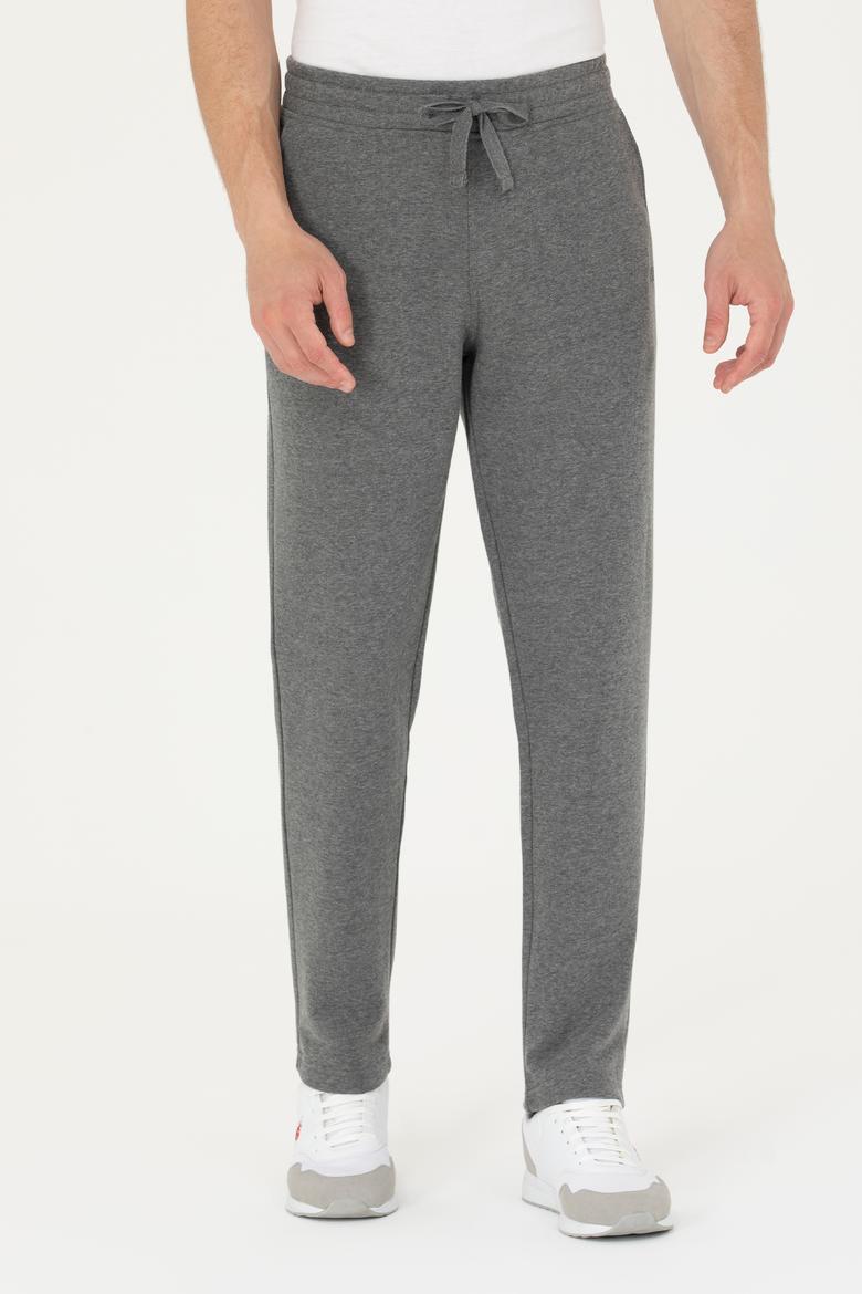 Erkek Antrasit Melanj Eşofman Altı - 50273951090