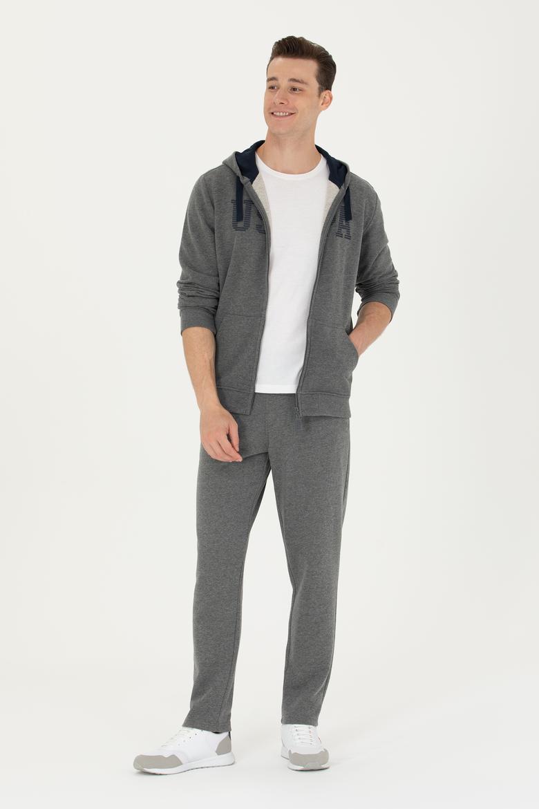 Erkek Antrasit Melanj Eşofman Altı - 50273951090