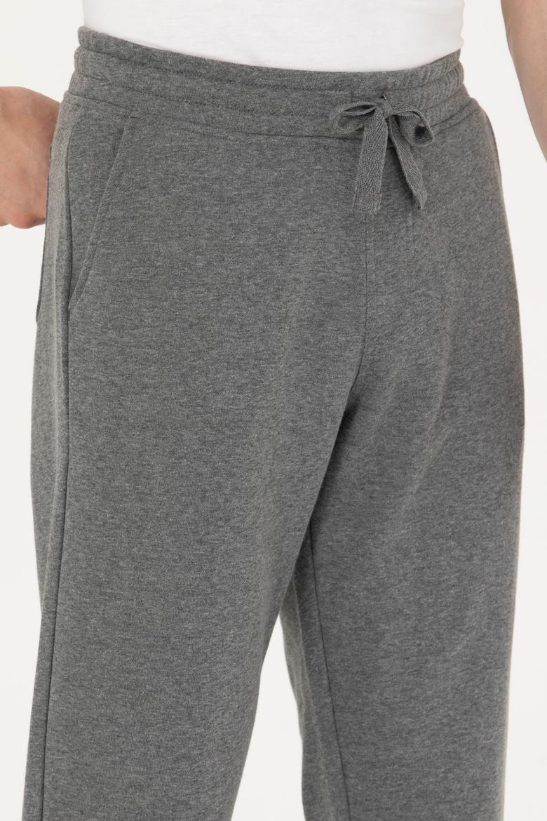 Erkek Antrasit Melanj Eşofman Altı - 50273951090