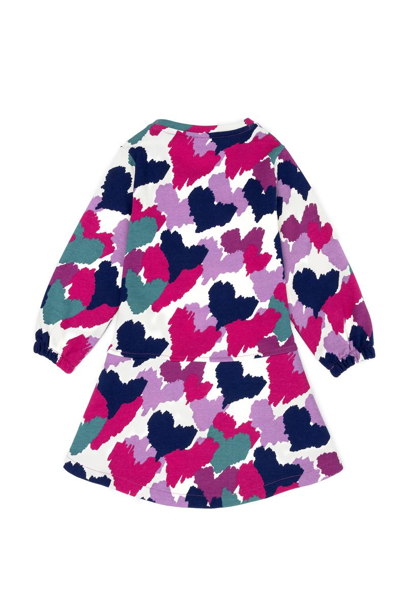 Kız Çocuk Menekşe Örme Elbise