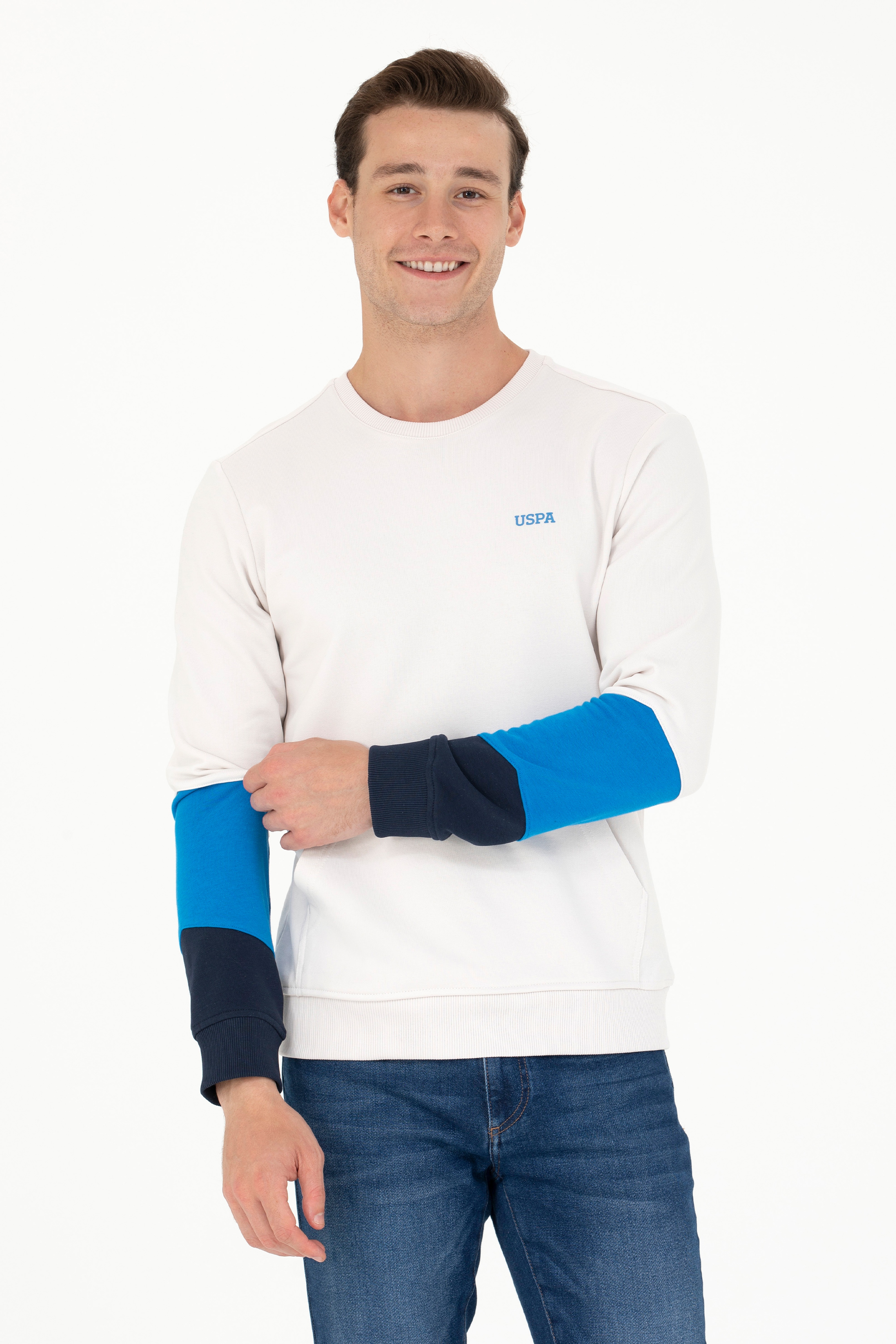 Erkek Taş Sweatshirt - Image 4
