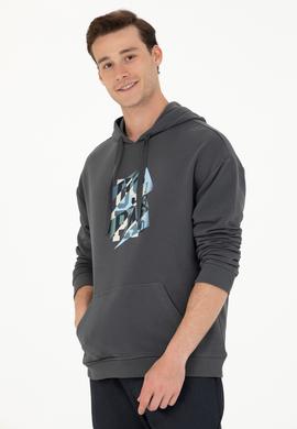 Erkek Antrasit Sweatshirt - 50274056018