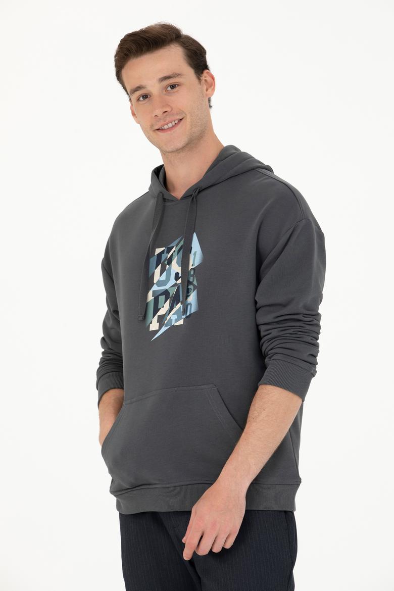 Erkek Antrasit Sweatshirt - 50274056018