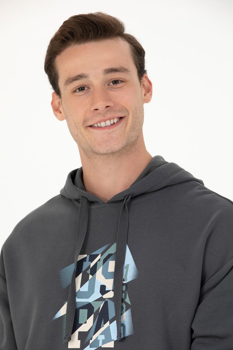 Erkek Antrasit Sweatshirt