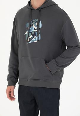 Erkek Antrasit Sweatshirt - 50274056018