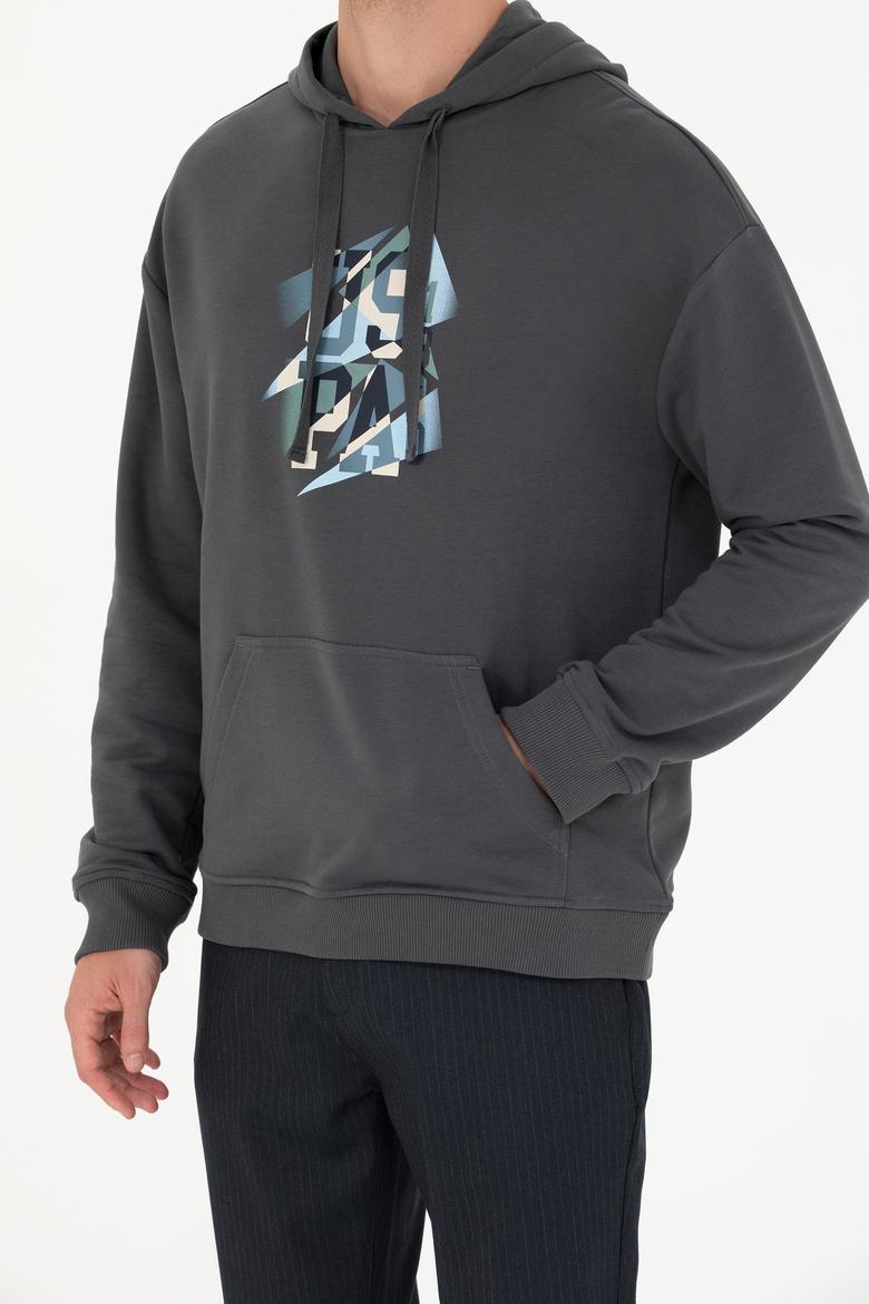 Erkek Antrasit Sweatshirt - 50274056018
