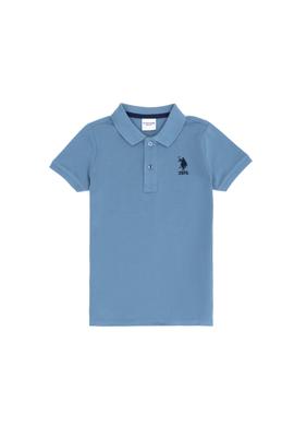 Erkek Çocuk İndigo Basic Polo Yaka Tişört - 50262958125