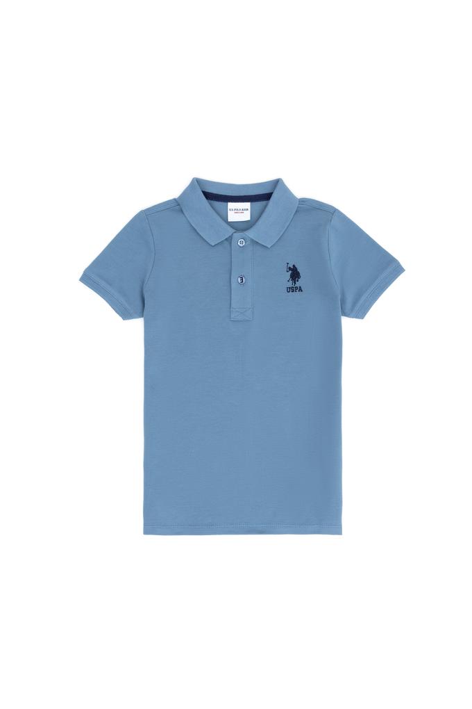 Erkek Çocuk İndigo Basic Polo Yaka Tişört