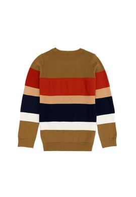 Erkek Çocuk Açık Haki Bisiklet Yaka Kazak - 50271362011