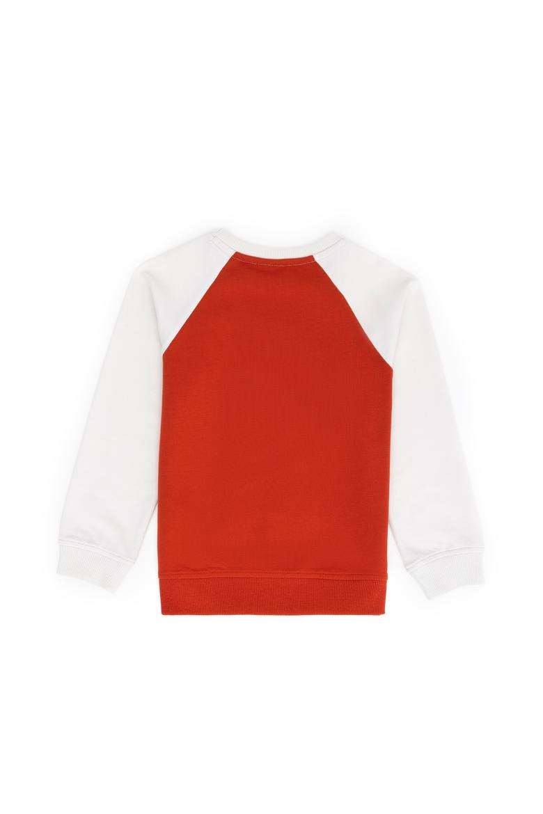 Çocuk Kiremit Bisiklet Yaka Sweatshirt - 50274421034