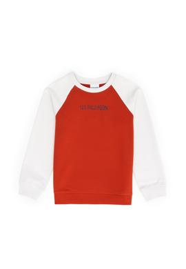 Çocuk Kiremit Bisiklet Yaka Sweatshirt - 50274421034