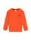 Erkek Çocuk Turuncu Basic Bisiklet Yaka Sweatshirt