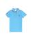 Kız Çocuk Turkuaz Basic Polo Yaka Tişört