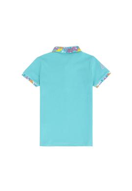 Kız Çocuk Mint Basic Polo Yaka Tişört - 50265667144