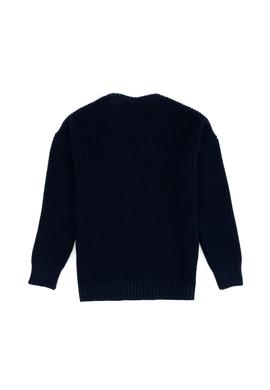 Erkek Çocuk Lacivert Bisiklet Yaka Kazak - 50271342001