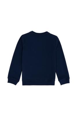 Çocuk Lacivert Bisiklet Yaka Sweatshirt - 50270743001
