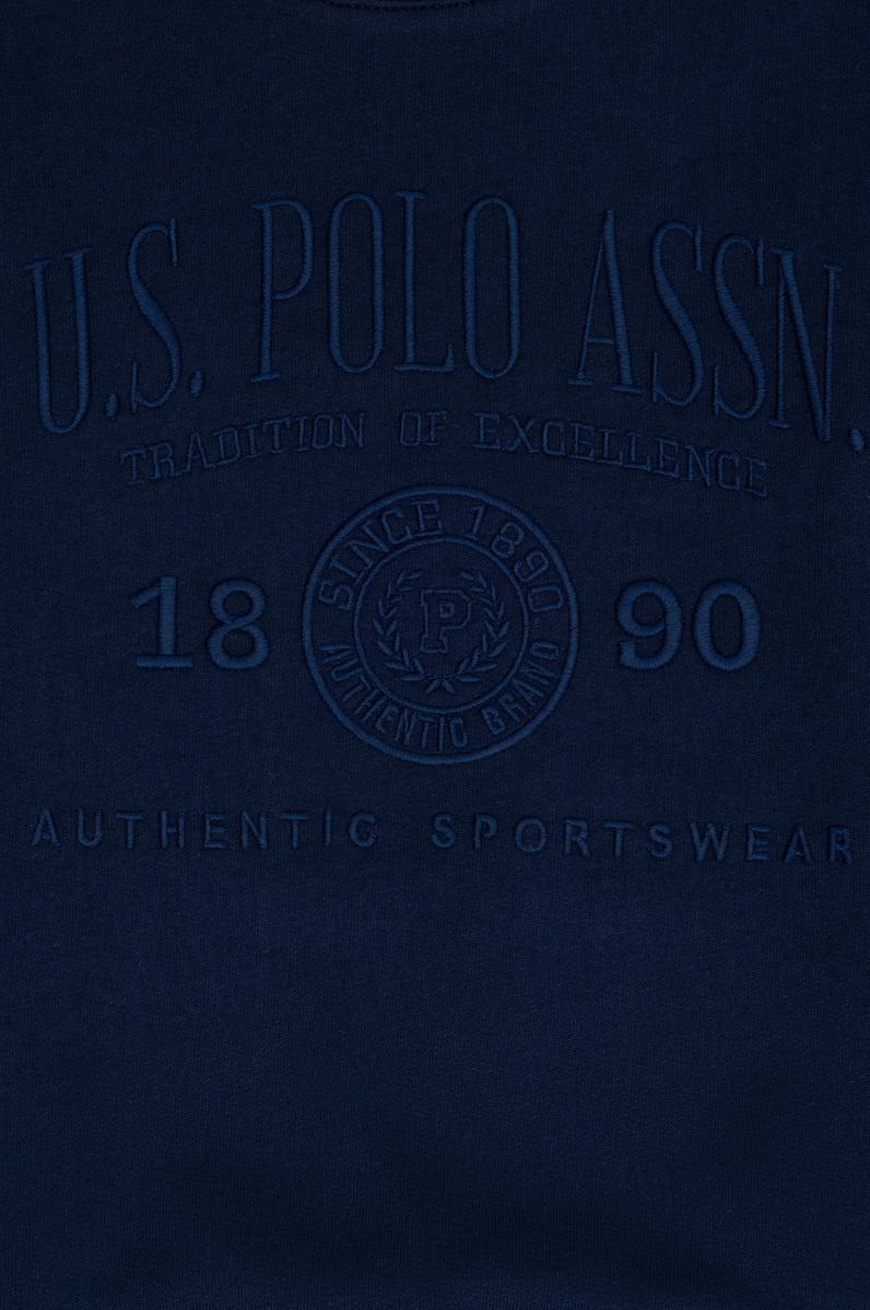 Çocuk Lacivert Bisiklet Yaka Sweatshirt