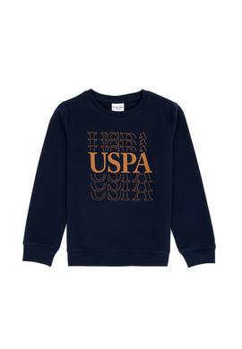 Çocuk Lacivert Bisiklet Yaka Sweatshirt - 50270783001