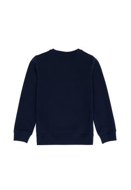 Çocuk Lacivert Bisiklet Yaka Sweatshirt - 50270783001