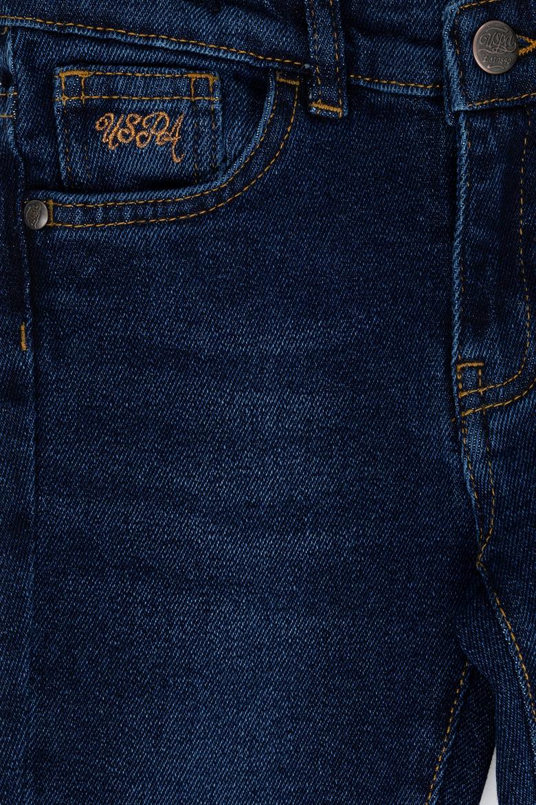 Kız Çocuk Mavi Jean Pantolon - 50272330011