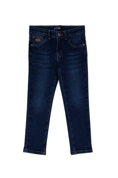 Kız Çocuk Mavi Jean Pantolon