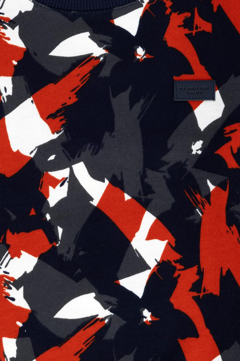 Çocuk Lacivert Bisiklet Yaka Sweatshirt - 50270867002