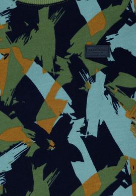 Çocuk Yeşil Bisiklet Yaka Sweatshirt - 50270867012