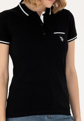 Kadın Siyah Tişört - 50262671021