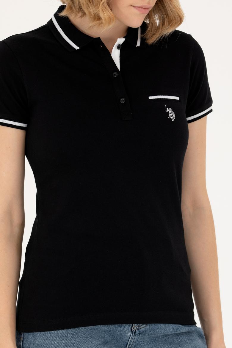 Kadın Siyah Tişört - 50262671021