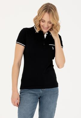 Kadın Siyah Tişört - 50262671021