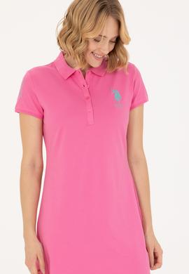 Kadın Pembe Örme Elbise - 50262697070