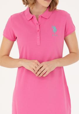 Kadın Pembe Örme Elbise - 50262697070