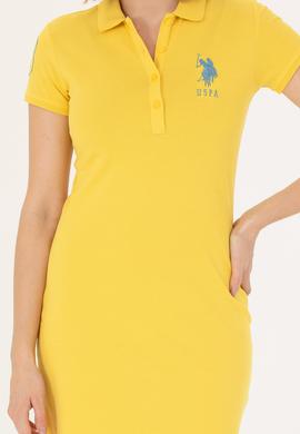 Kadın Sarı Örme Elbise - 50262697110