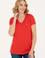 Kadın Kırmızı Basic Tişört
