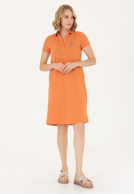 Kadın Kiremit Örme Elbise - 50262672167