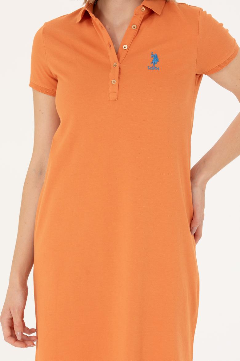 Kadın Kiremit Örme Elbise - 50262672167