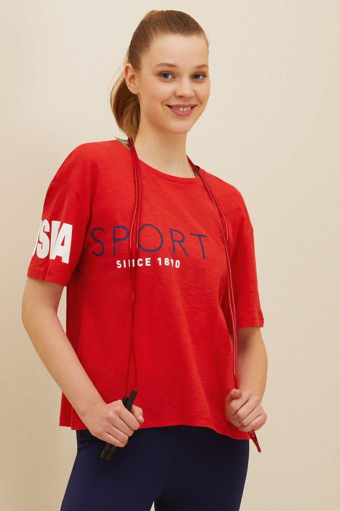 Kadın Kırmızı Tişört