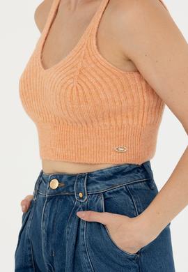 Kadın Pudra V Yaka Kazak - 50269506004