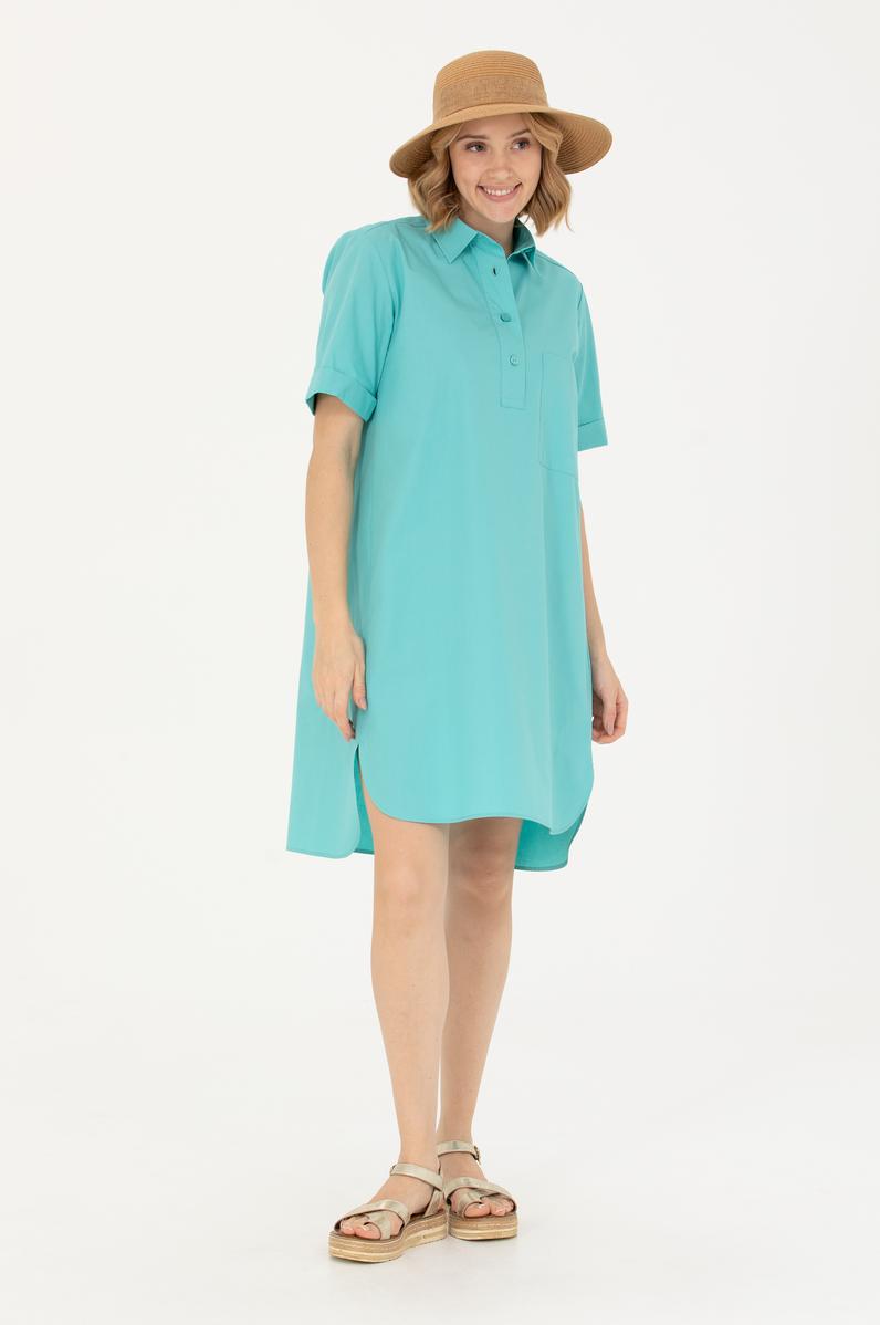 Kadın Mint Dokuma Elbise