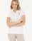 Kadın Beyaz Basic Polo Yaka Tişört