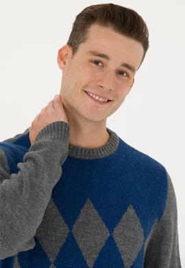 Erkek Gri Melanj Kazak - 50272102023