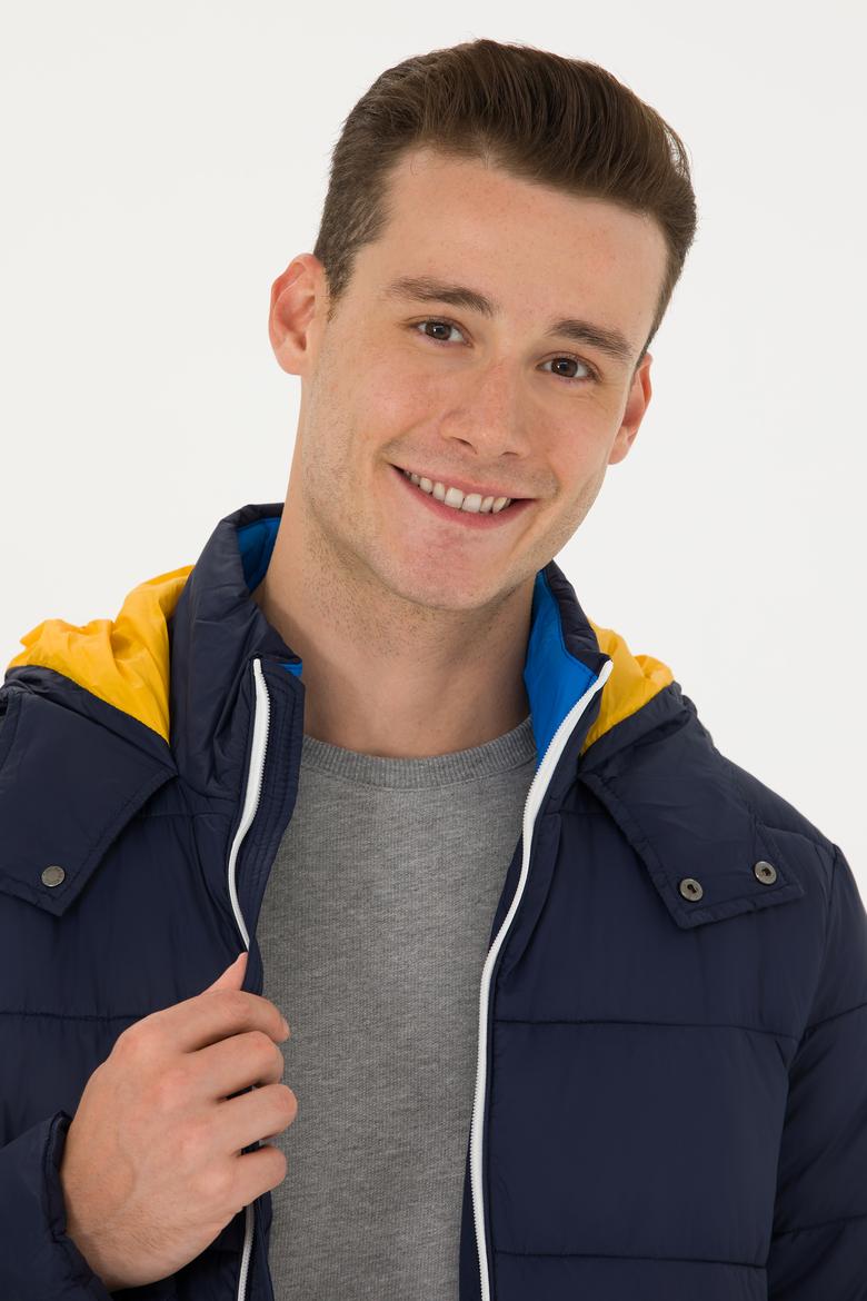 Erkek Lacivert Mont - 50270659016