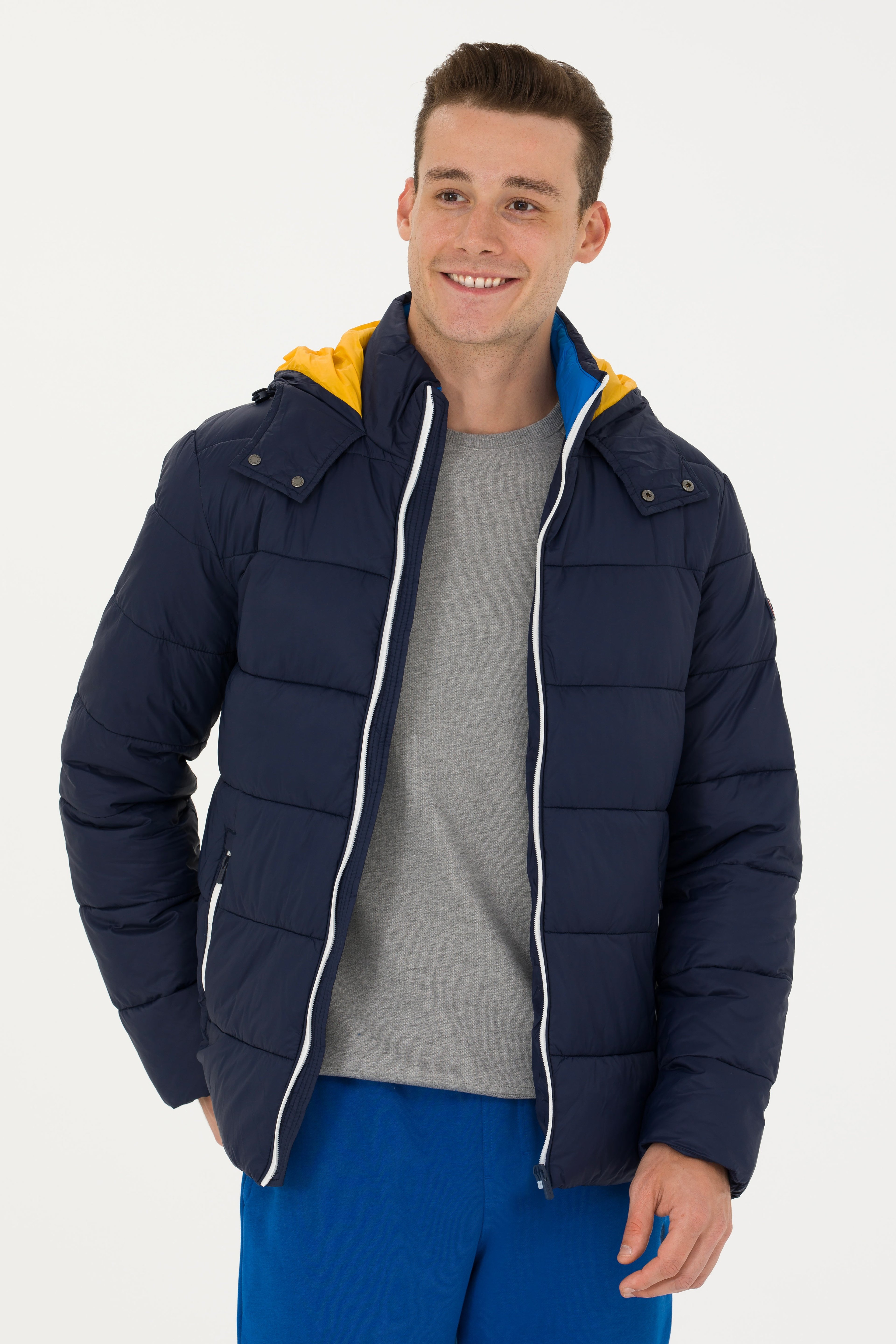 Erkek Lacivert Mont - Image 3