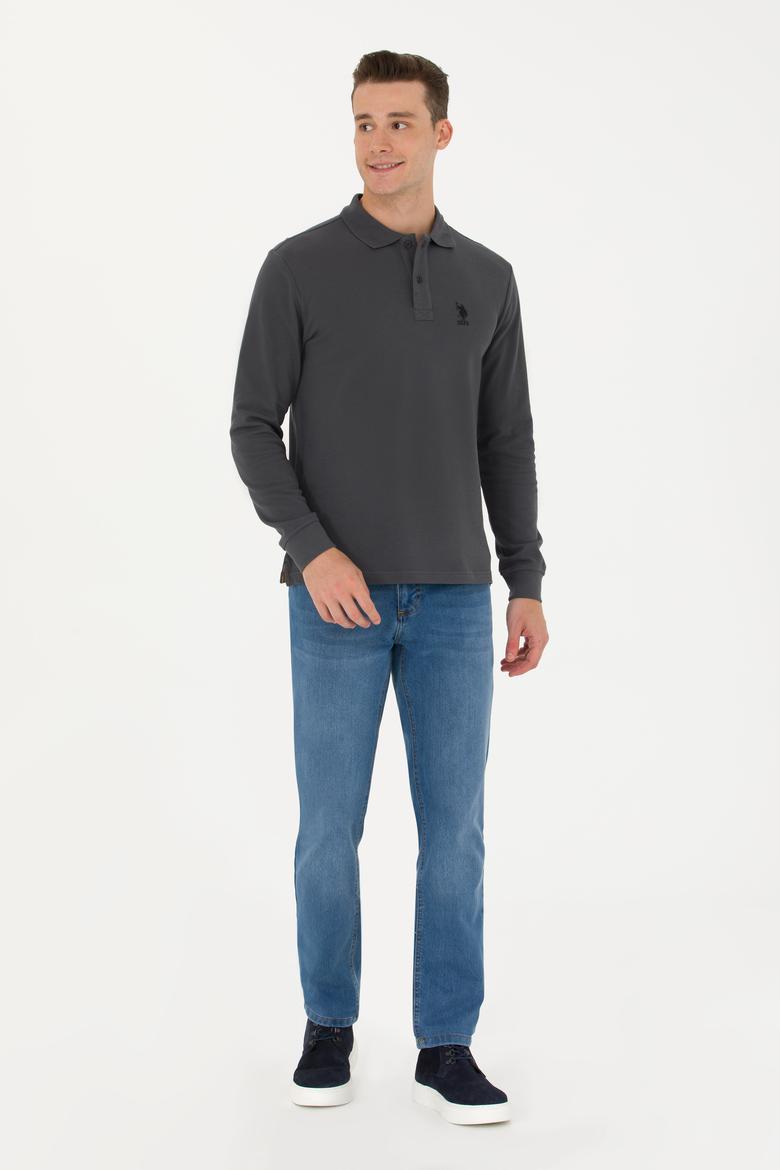 Erkek Açık Mavi Jean Pantolon