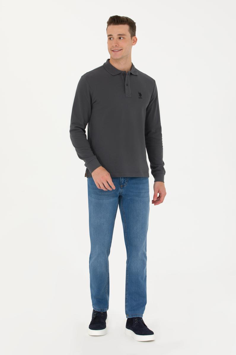 Erkek Açık Mavi Jean Pantolon