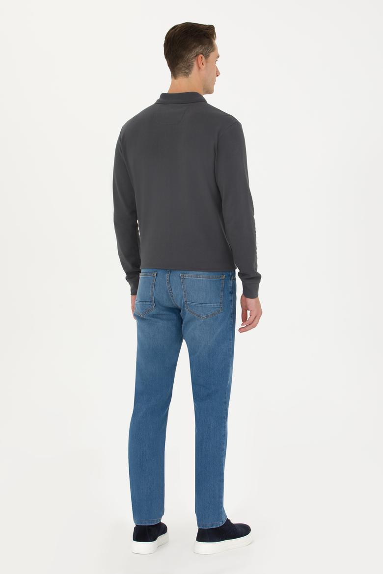 Erkek Açık Mavi Jean Pantolon - 50272866131